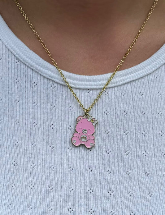 Vintage 80s/90's/Y2k Care Bear Necklace