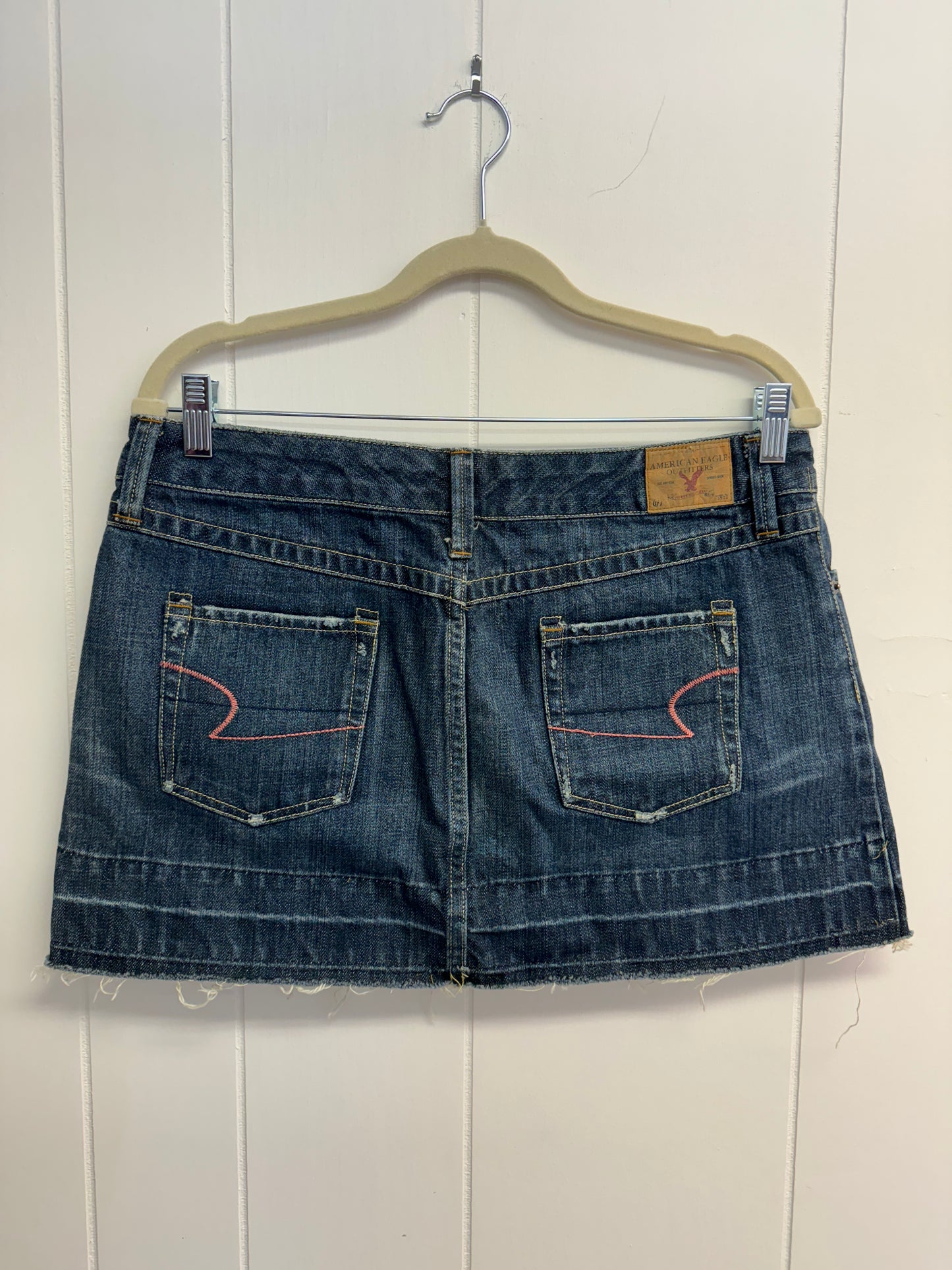 10/L Y2k Denim Micro Mini