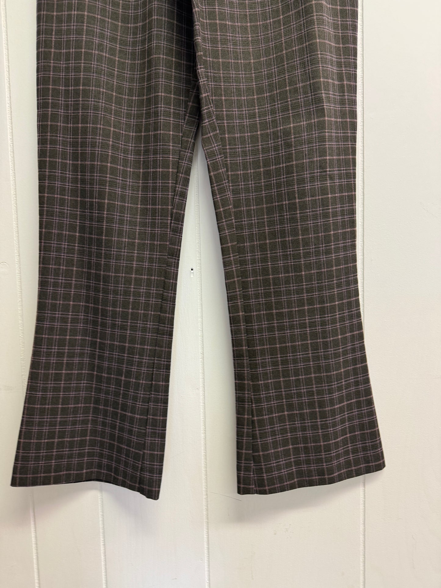 6/M Vintage Plaid Flare Pants