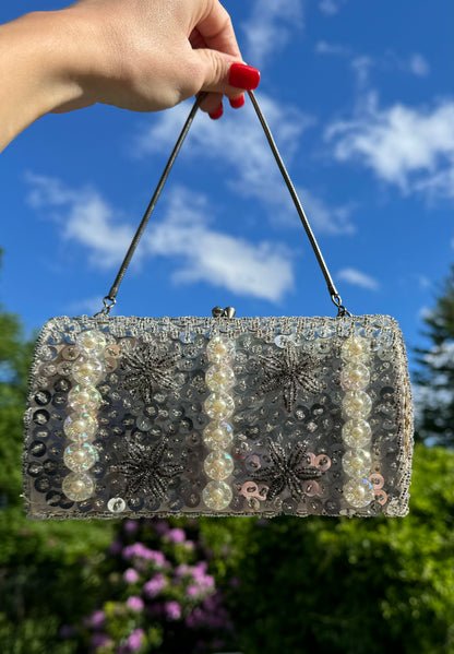 Vintage Sparkle Bead/Sequin Purse