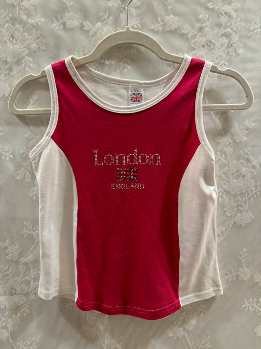 S Y2k London Girl Tank