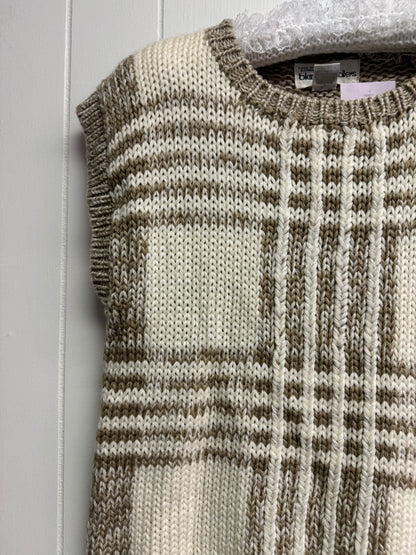 M Vintage Knit Sweater Vest