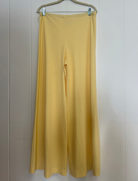 VTG Yellow Wide Leg Pants