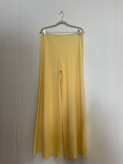 VTG Yellow Wide Leg Pants