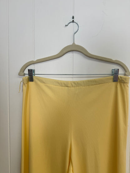 VTG Yellow Wide Leg Pants