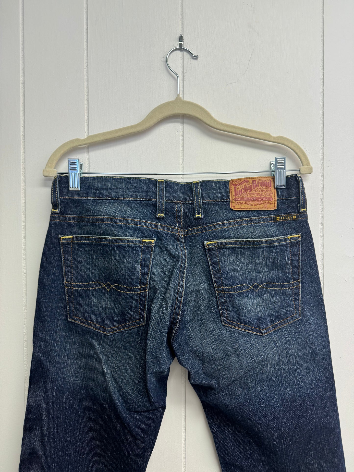 28/6 Y2k Lucky Brand Dungarees