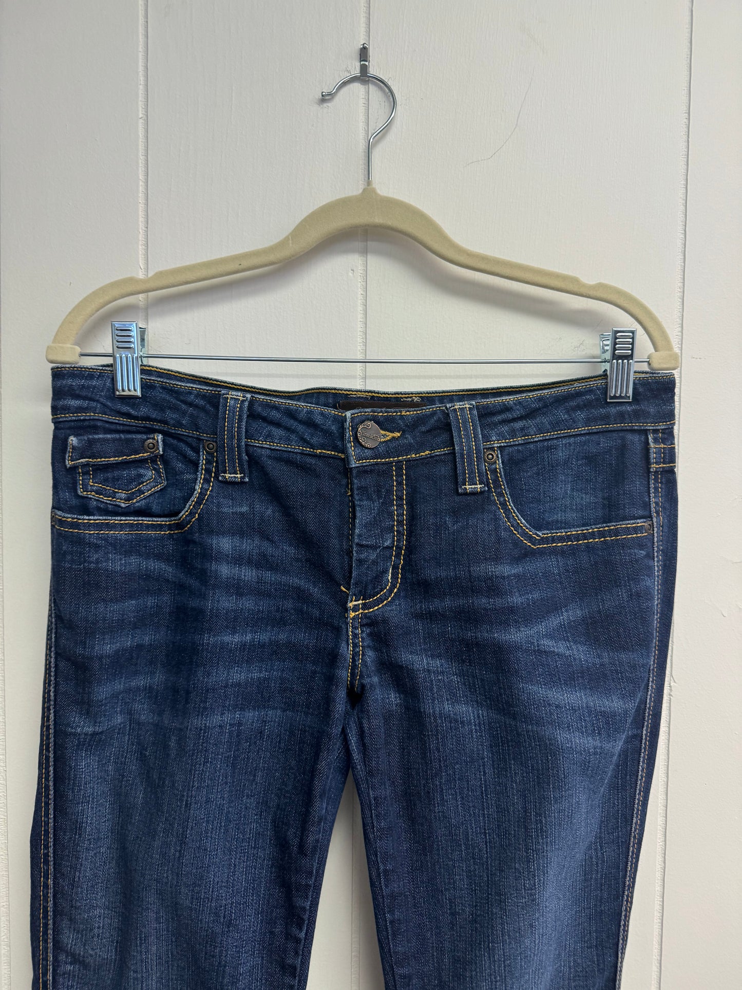 28/29 Y2k frankie b. Ultra Low-Rise Jeans