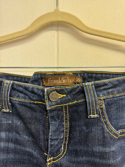 28/29 Y2k frankie b. Ultra Low-Rise Jeans