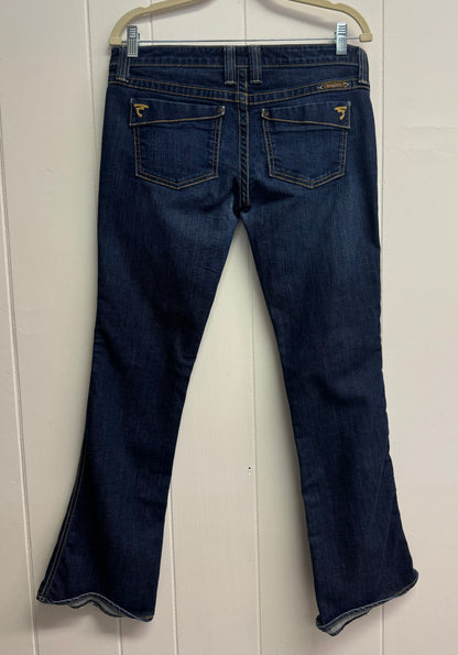 28/29 Y2k frankie b. Ultra Low-Rise Jeans