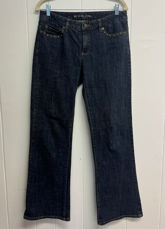 6 Michael Kors Low Rise Y2k Stud Jeans