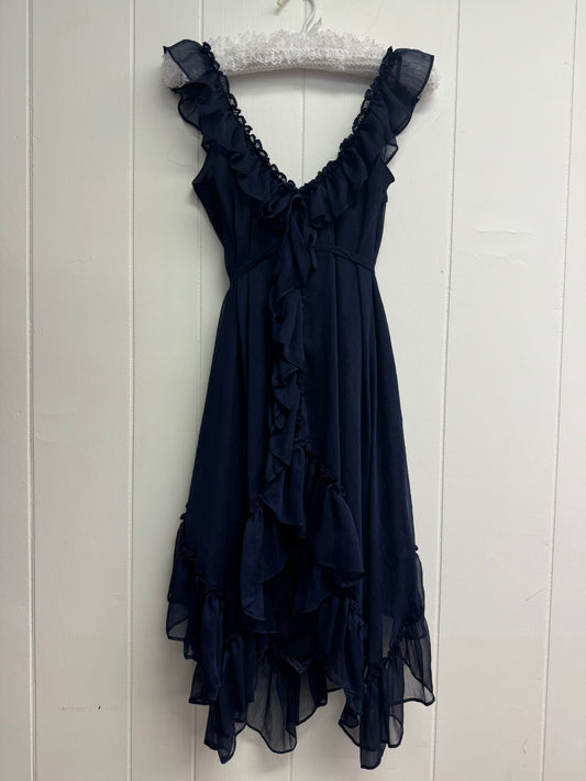 S/M Navy Fairy Ruffle Dress