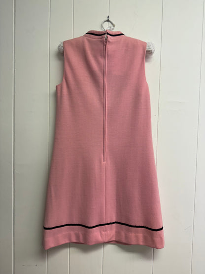 S-L Vintage 50s/60s Pink Shift Dress