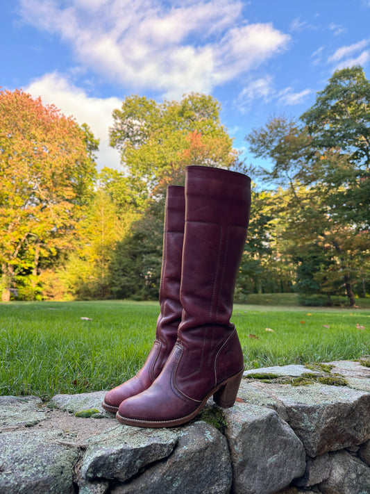 7 Vintage 70s Dex Leather Boot