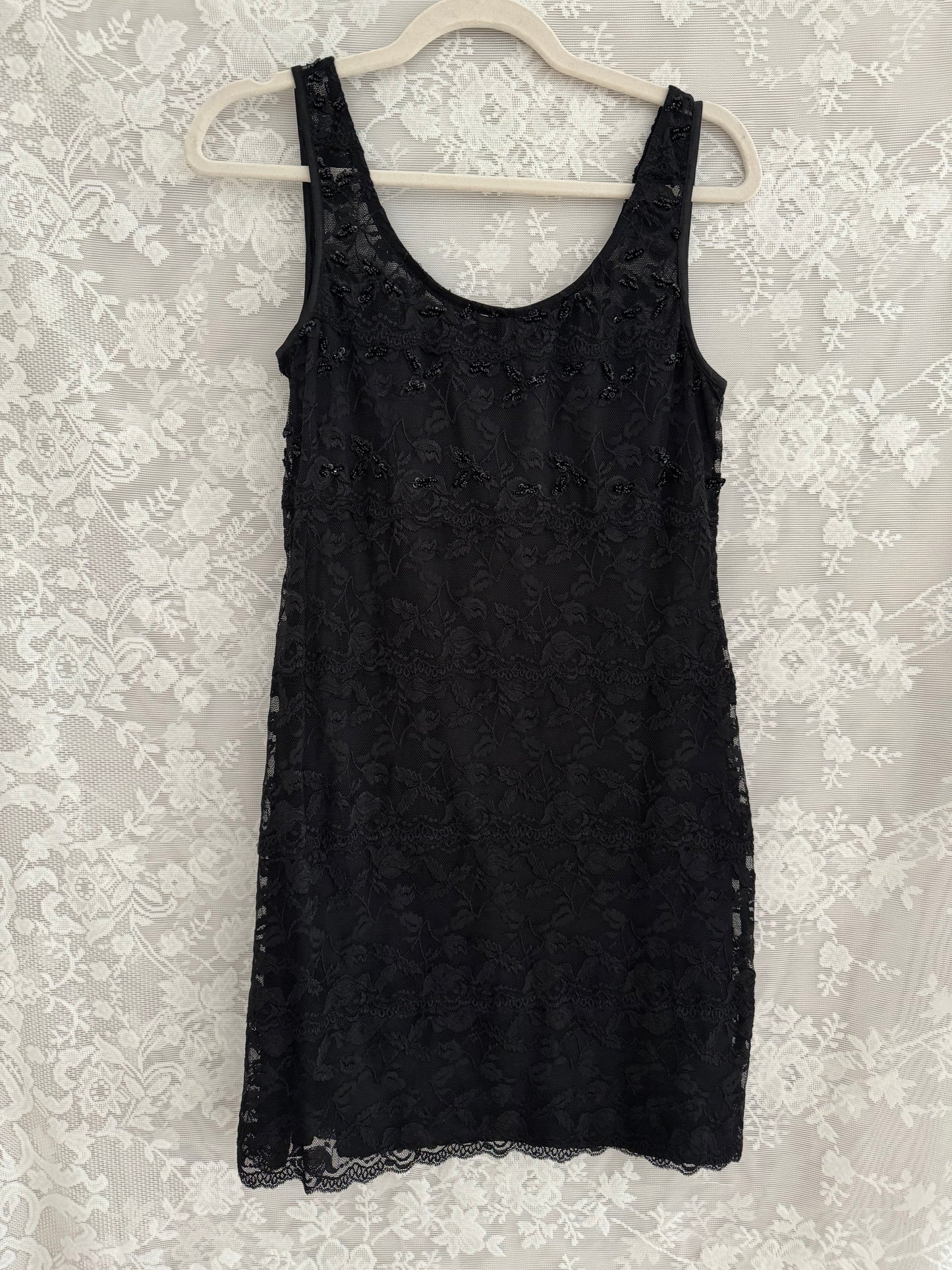 S/M Vintage/Y2K Lace Mini Dress