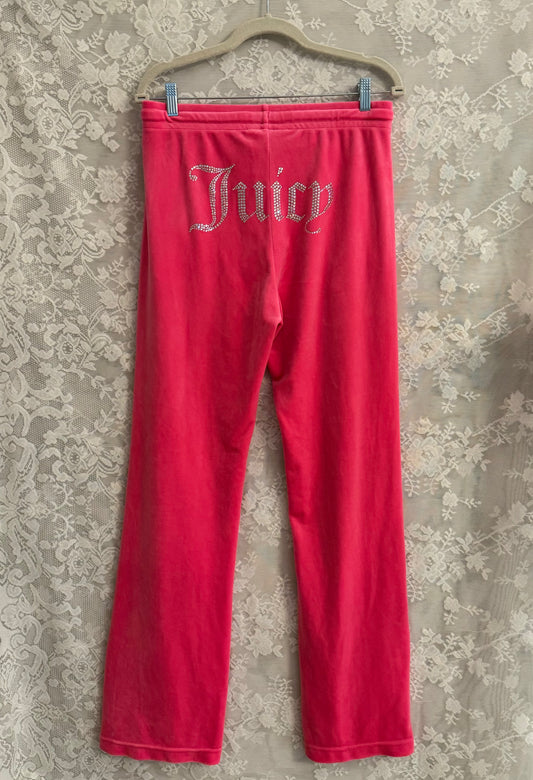 Juicy Couture Hot Pink Velour Pants