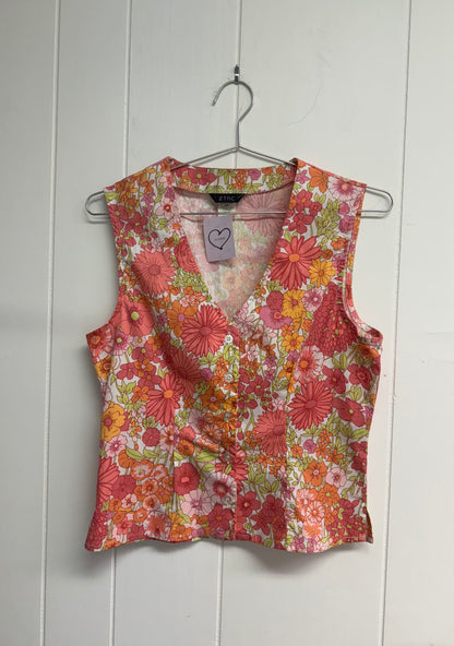 S/M Flower Power Vest