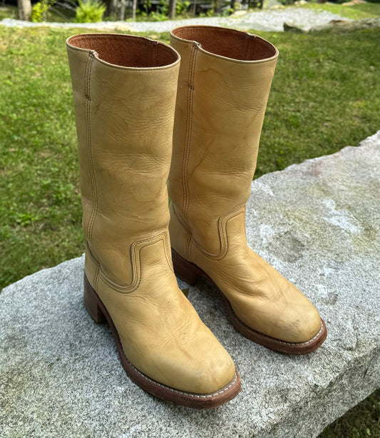 9.5/10 Vintage 70's Frye Campus Boots