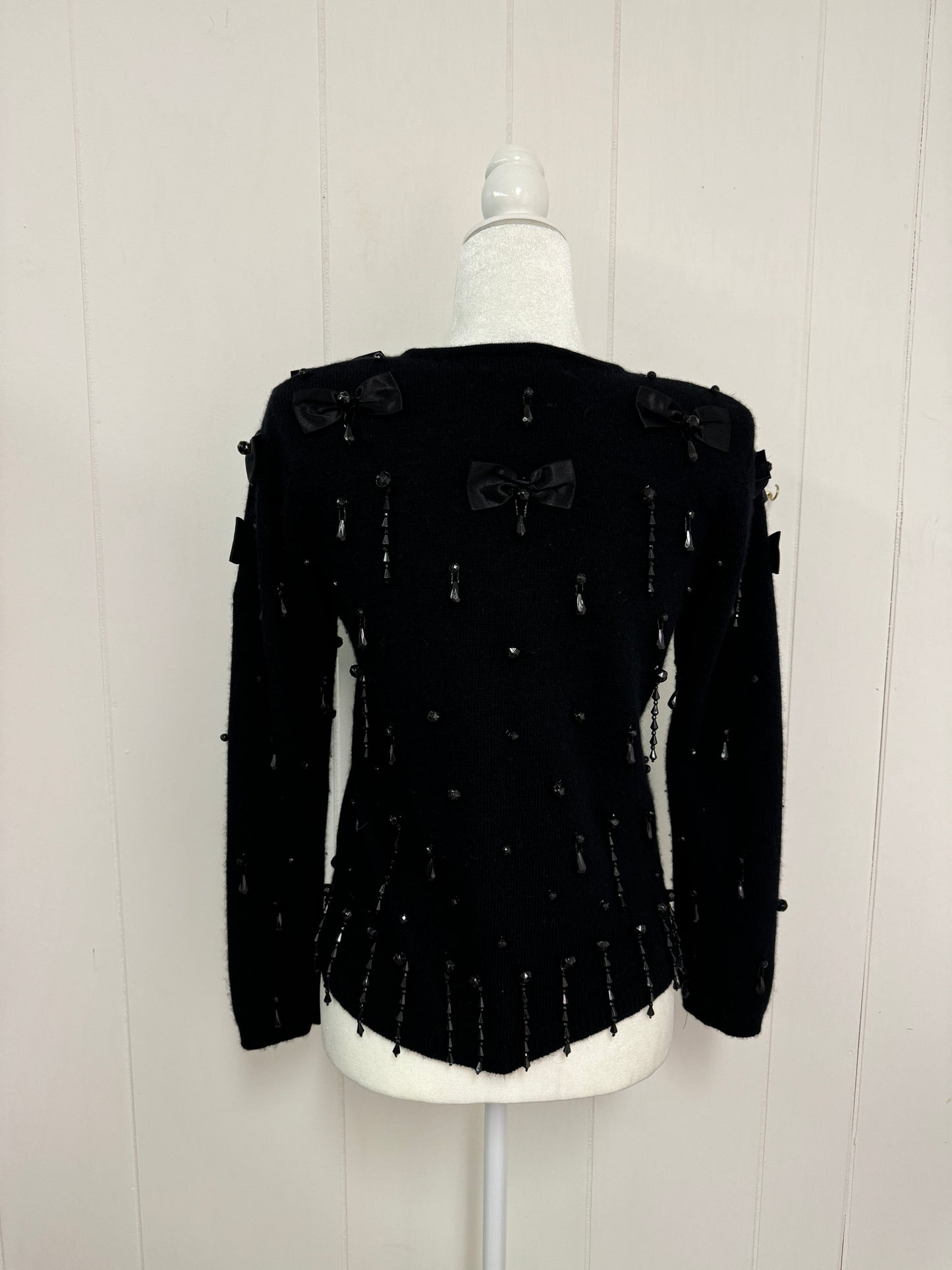 S Vintage 80s Embellished Sweater