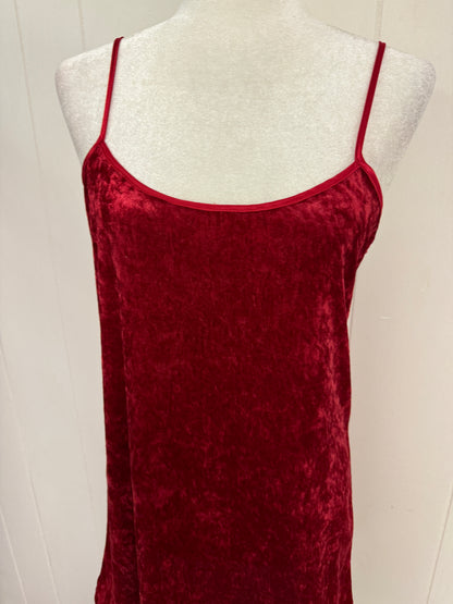 S Vintage/Y2k Velvet Crush Slip Dress