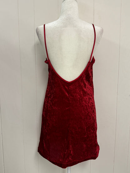 S Vintage/Y2k Velvet Crush Slip Dress