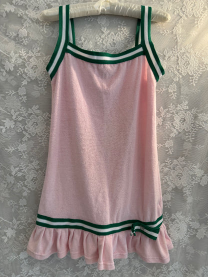 Y2k Juicy Couture Pink Terrycloth Coverup