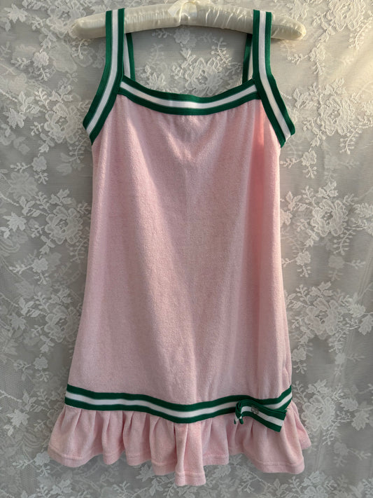 Y2k Juicy Couture Pink Terrycloth Coverup